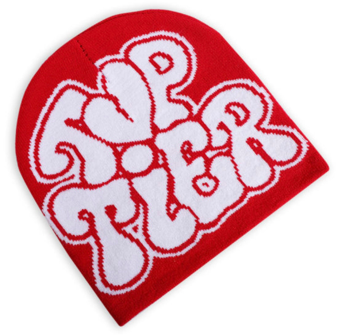 Gorro de punto gráfico Y2K "Top Tier Heartbreaker"